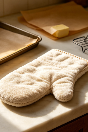 Cotton Padded Oven Baking Heat Resistant Gloves